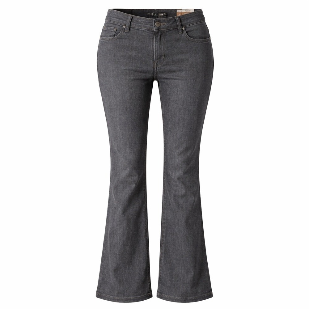 Prana Jada Boot Cut Jeans Womens Size‎ 8 Short Organic Cotton Charcoal Black New